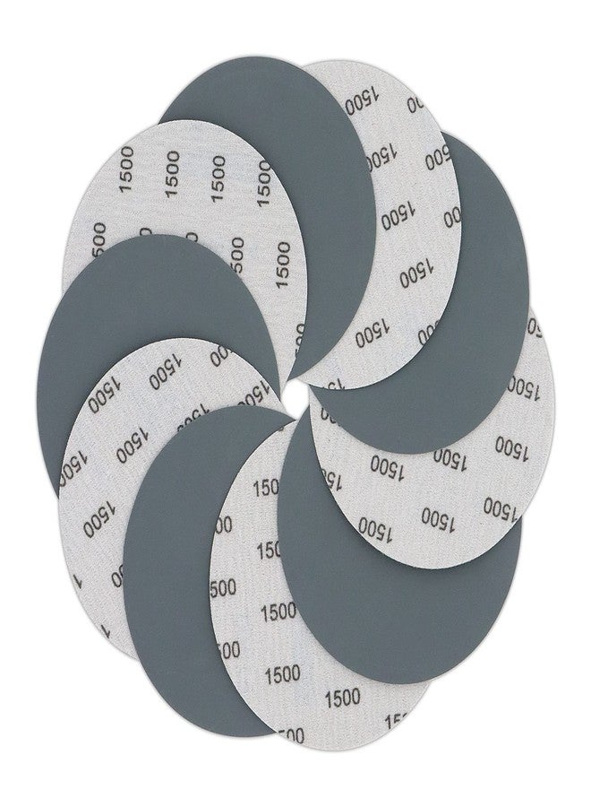 Vibra-TITE 1500 Grit 5 Inch Sanding Discs, VIBRATITE 70 Pieces Hook and Loop Wet Dry Sandpaper Round Sand Paper Pads for Orbital Sander Grinding Polishing Finishing - Image 1